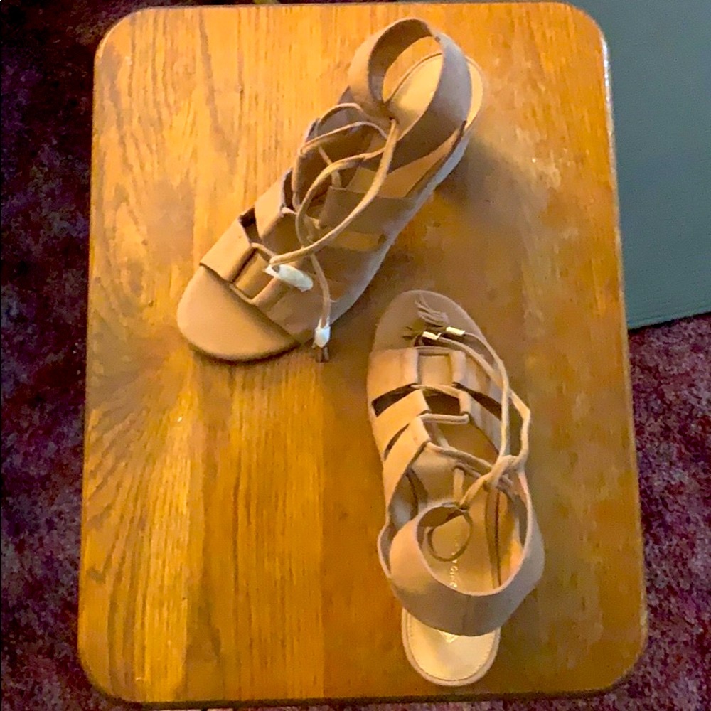 Antonio Melani Jessay Bare Blush Sandals